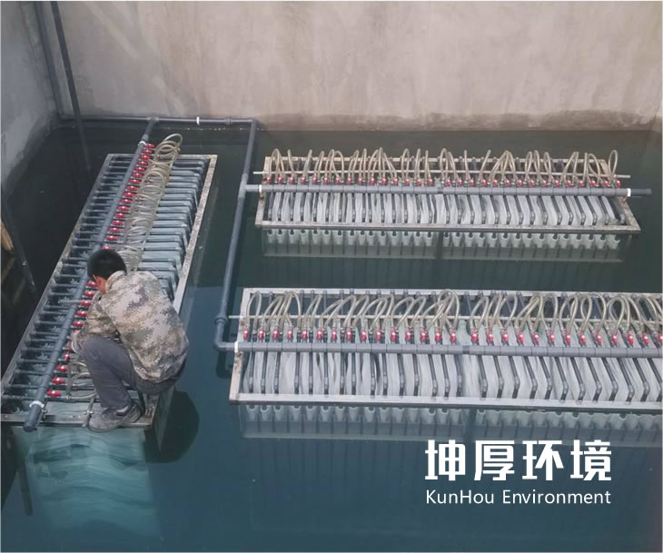 MBR膜安裝現場